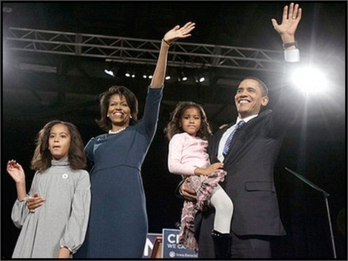 president obama and family. Barack Obama