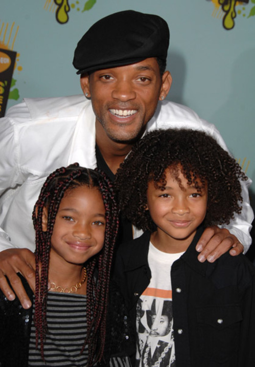 will smith kids choice awards. WILL SMITH AND KIDS SANS WIFE