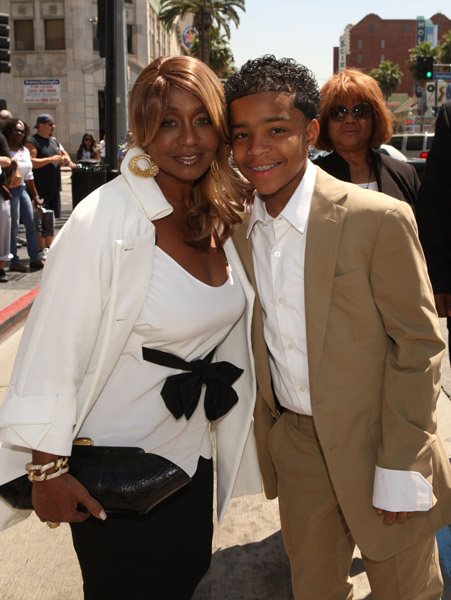 His first GF Misa Hylton-Brim, and mother of his first child