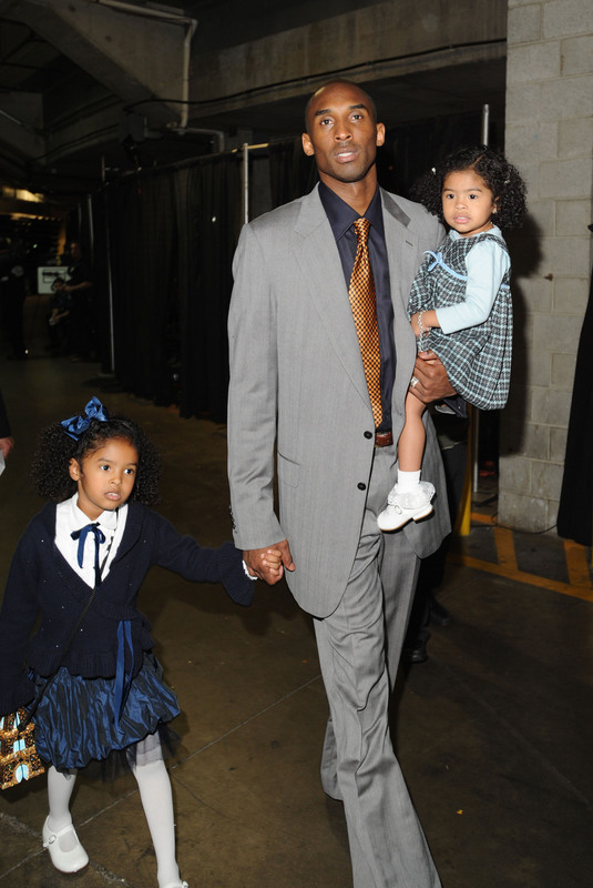 kobe bryant wife photo. NBA Lakers player Kobe Bryant