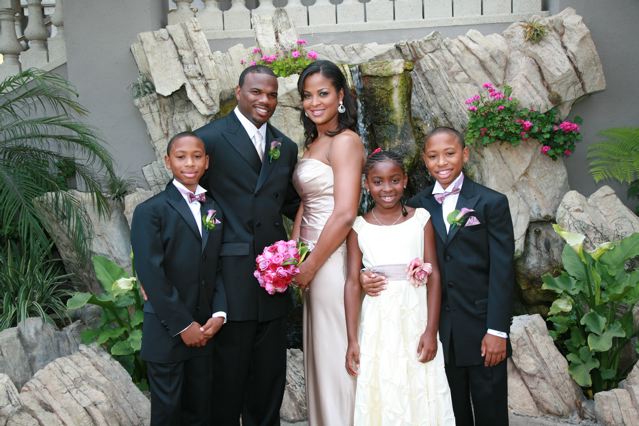 grant hill and tamia wedding. ALI ON HER WEDDING