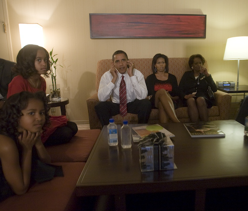 barack obama family. the Obama family